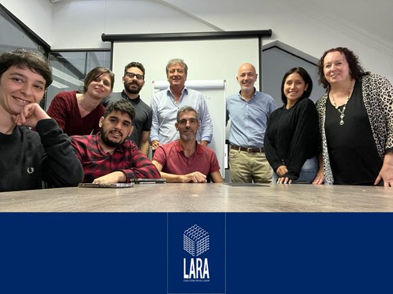 Equipo comercial y directivo de Estanterías Lara durante la primera jornada corporativa 2024.