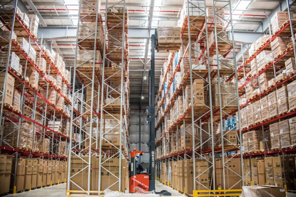 racks para almacenar bobinas